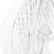 Cay 3 Light 14.38 inch Matte White Pendant Ceiling Light